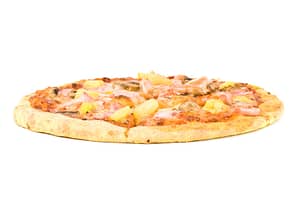 Hawaiian Pizza low angle